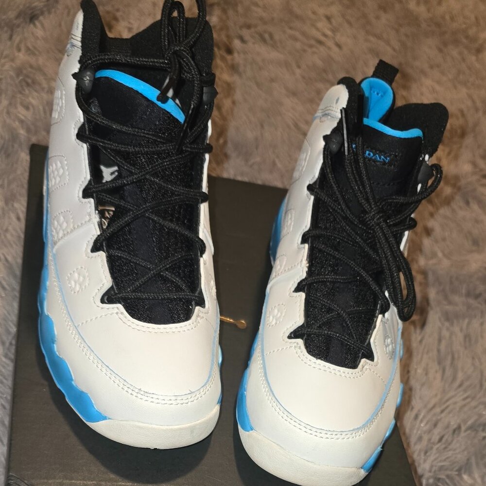 kids Jordan Air Jordan 9 Retro 'Powder Blue' Preschool (PS) Size 2